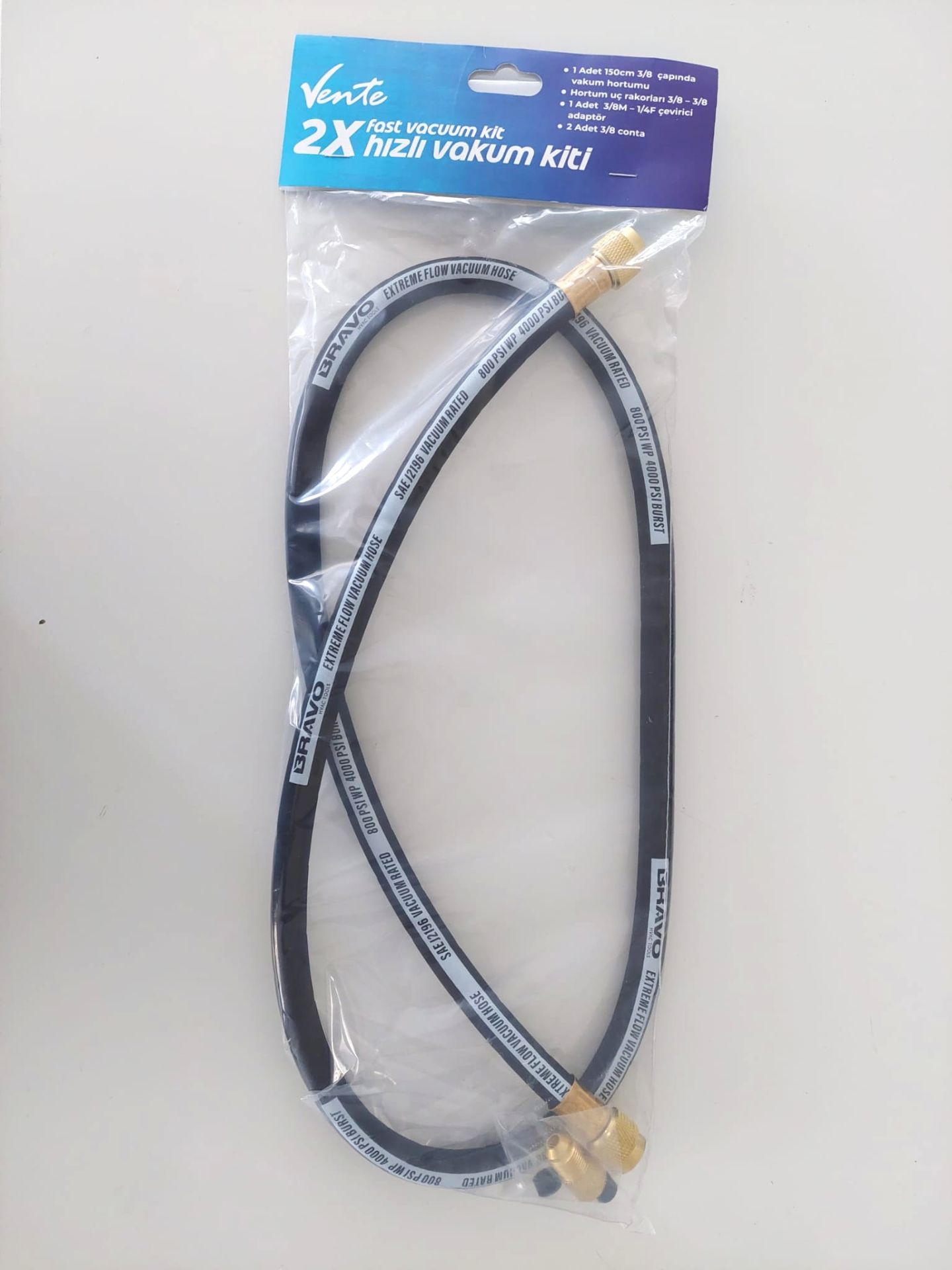 Hızlı Vakum Hortum Kiti - Vente FV 1003