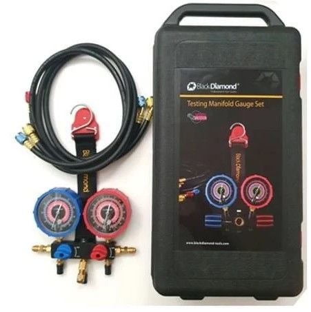 Black Diamond 29483 Küresel Vanalı Analog Manifold (Basınç Saati) R32/410