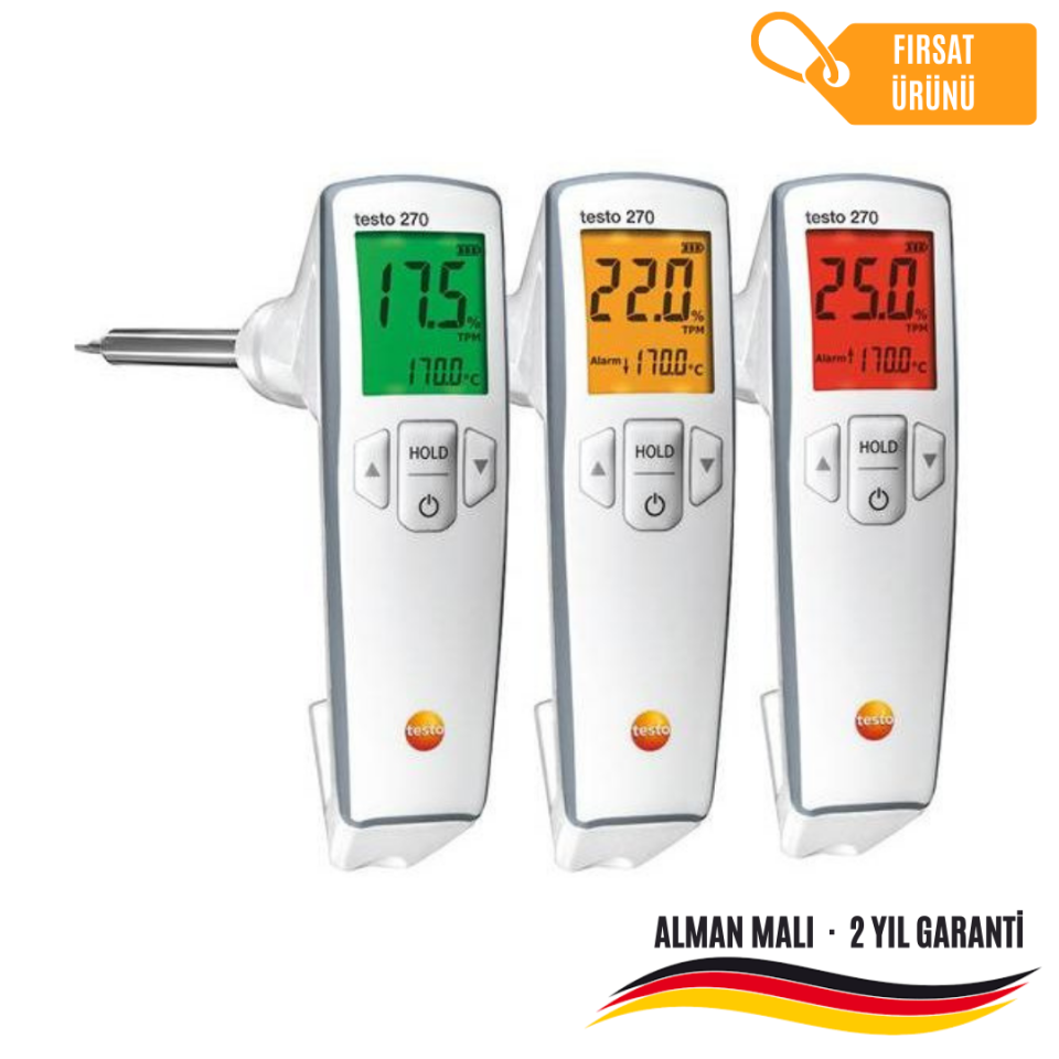 Testo 270 Kızartma Yağı Test Cihazı