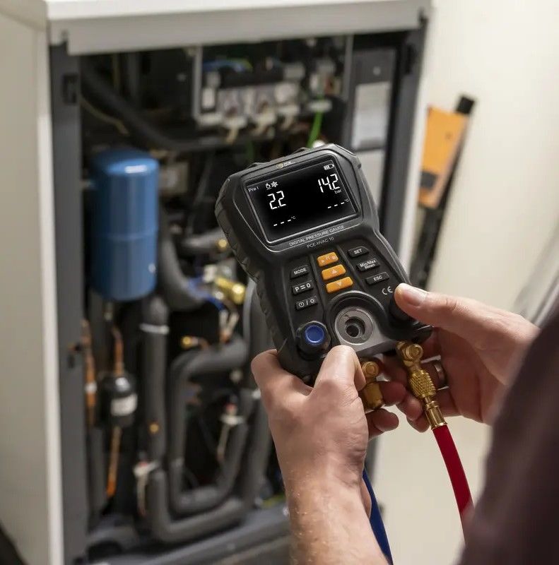 PCE-HVAC 10 Dijital Manifold