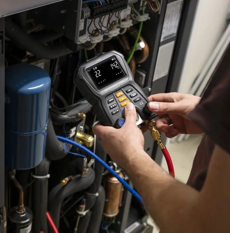 PCE-HVAC 10 Dijital Manifold