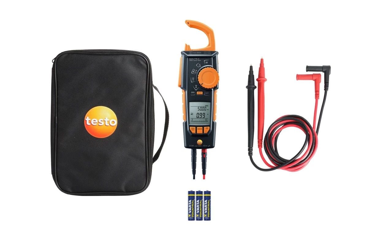 Testo 770-3 Bluetooth Pens Ampermetre