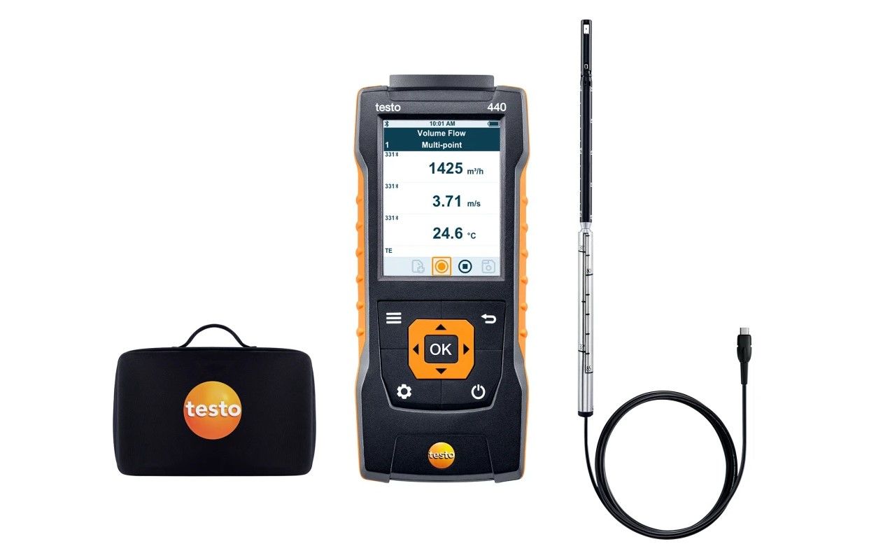 Testo 440 Termal Anemometre Seti