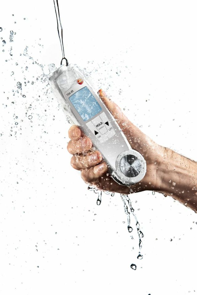 Testo 104-IR Lazerli ve Problu Gıda Termometresi
