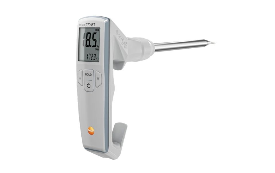 Testo 270 BT Bluetooth Kızartma Yağı Test Cihazı
