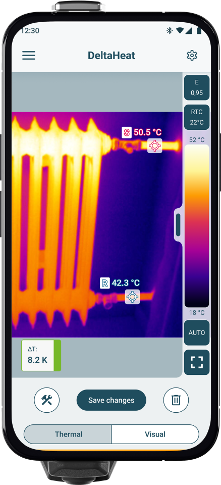 Testo 860i Su Kaçağı Tespit Cihazı - Termal Kamera