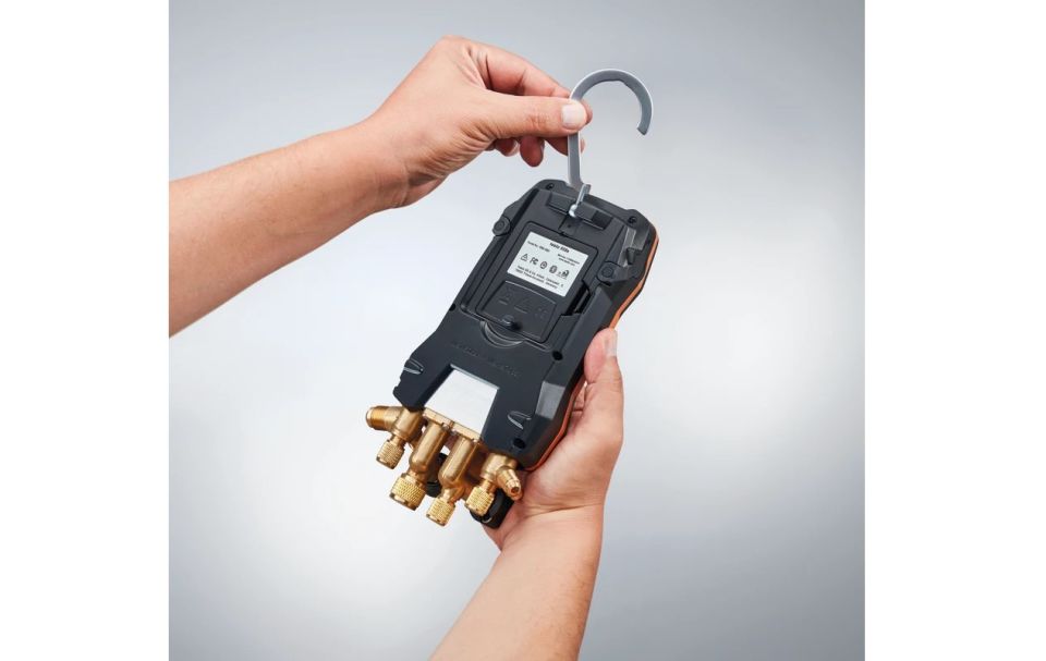 testo 558s - 4 Yollu Valf Bloğu ve Sezgisel Dokunmatik Ekranlı Dijital Manifold