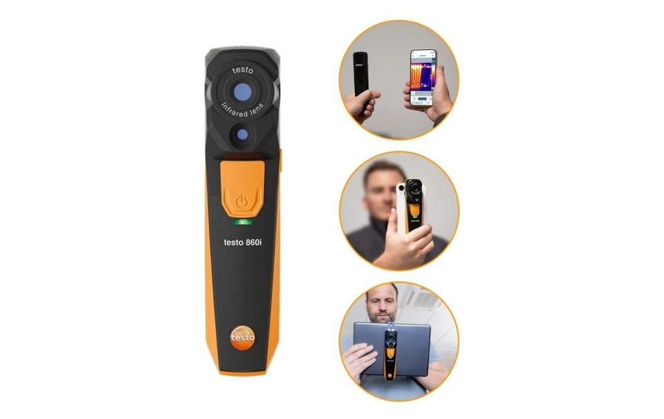 Testo 860i Telefona Bağlanan Termal Kamera