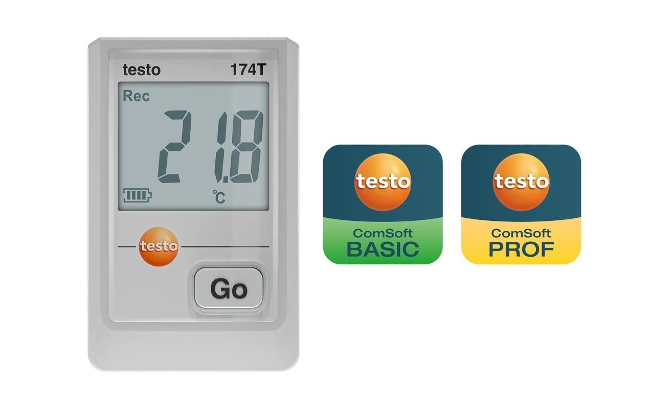 TESTO 174T USB-C BAĞLANTILI SICAKLIK KAYDEDİCİ