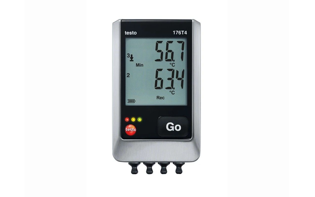 testo 176 T4 - Dört Kanallı Sıcaklık Kaydedici - Datalogger