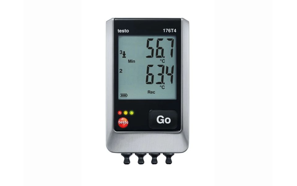 testo 176 T4 - Dört Kanallı Sıcaklık Kaydedici - Datalogger