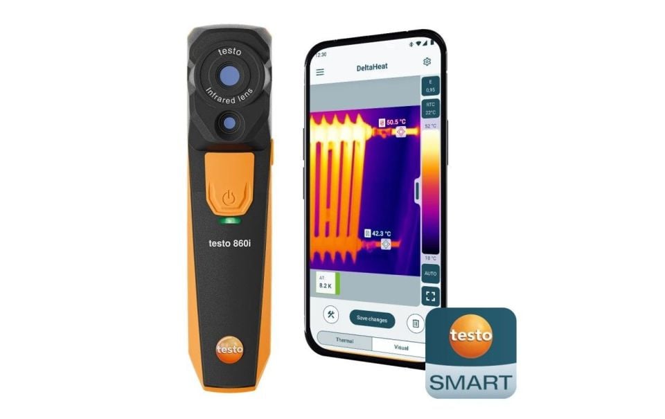Testo 860 i Termal Kamera