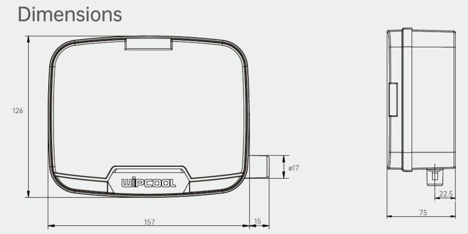 Wipcool - P15J - Drenaj Suyu Atomizörü