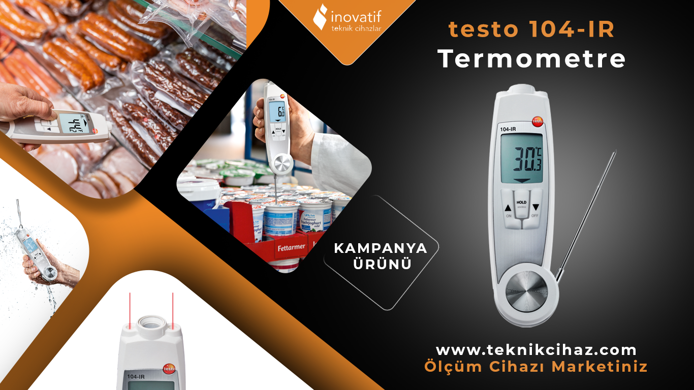 Testo 104-IR Gıda Termometresi 