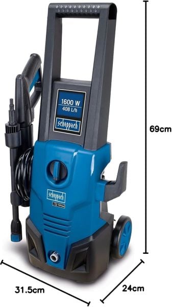 scheppach Hpc 1600 kit 135 bar Yüksek Basınçlı Yıkama Makinesi