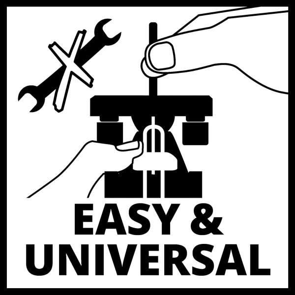 Einhell TE-JS 18/80 Li -Solo Akülü Dekupaj Testere Power X-Change (18 V, Maks. 80 mm Kesim Derinliği, 4 Kademeli Sarkaç Koruması, Toz emiş Adaptörü, Paralellik Mesnedi, LED Işık) - 4321200