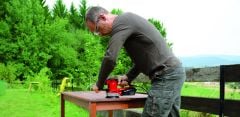 Einhell TE-RS 40 E, Eksantrik Zımpara
