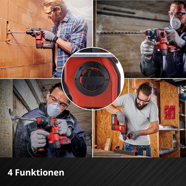 Einhell HEROCCO 18/20 - Solo Kömürsüz Akülü Kırıcı Delici