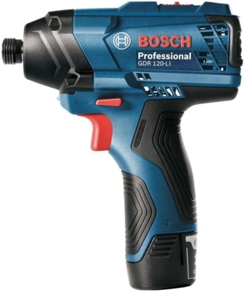 Bosch Professional GSR 120-LI Akülü Delme Vidalama Makinesi + GDR 120-LI Akülü Darbeli Somun Sıkma Makinesi (12 Volt, 2 x 2,0 Ah Akü, Şarj Cihazı, Plastik Çanta)