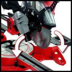 Einhell TC-SM 2534/1 Dual Pistonlu Gönye Testere sağ-sol yatarlı-4300395