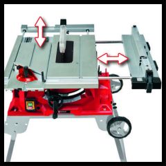 Einhell TE-CC 250 UF, Radyal Tezgah Testere Katlanır Taşınabilir-4340539