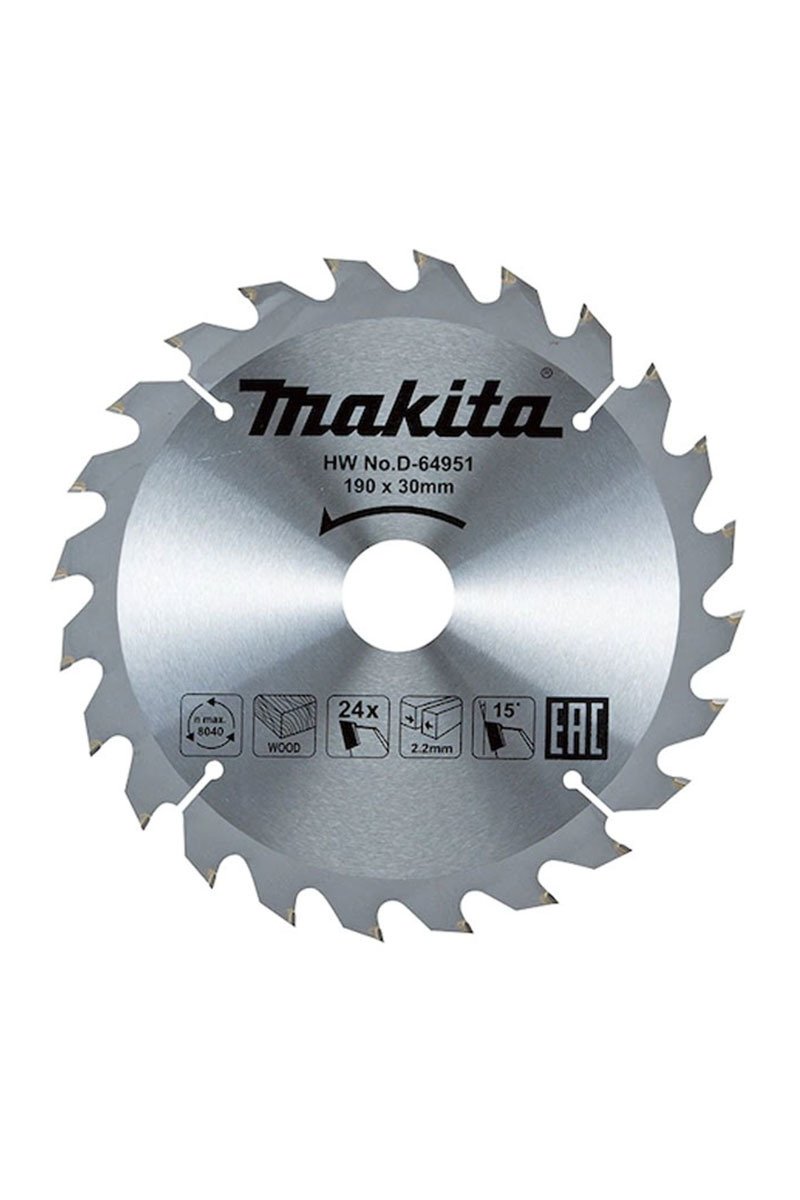 Makita D-64951 190mm 24 Diş Elmas Daire Testere