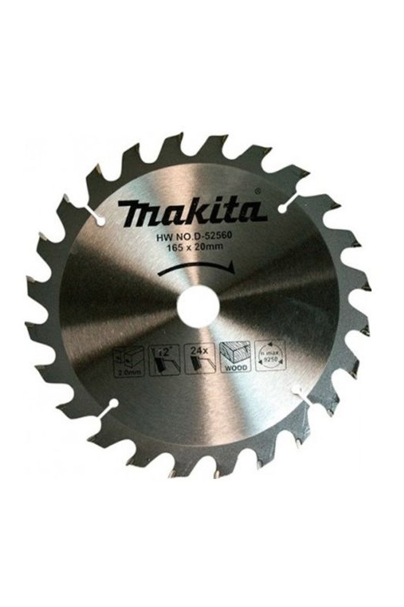 Makita D-52560 165mm 24 Diş Elmas Daire Testere