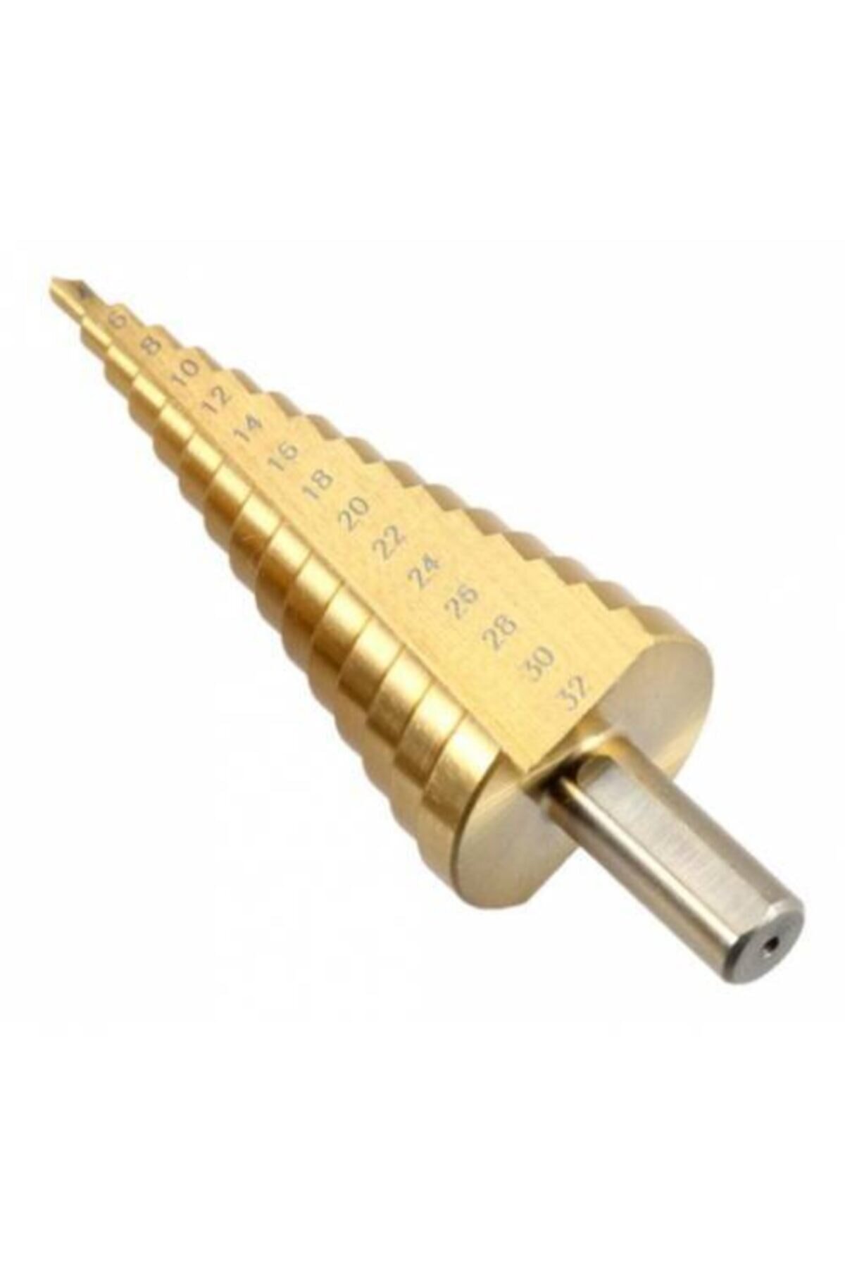 GFB Kademeli Matkap Ucu 4-32 Mm Sarı Titanyum Kozalak