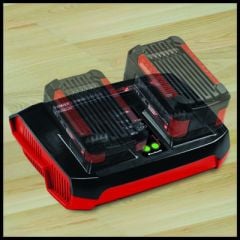 Einhell 18V 3A Power-X-Twincharger, İkili Şarj Cihazı