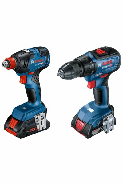 Bosch Gdx 18v-200 + Gsr 18v-50+ 2 X Gba 18v 4.0ah + Gal 18v-40 L-boxx