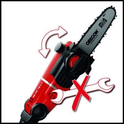Einhell Ge-HC 18 Li T 2x4.0ah Akülü Yüksek Dal ve Çit Budama Makinesi