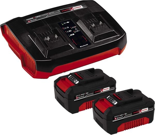 Einhell 18V 2x4,0 Ah PXC Twincharger Kit Akü & Şarj Cihazı - 4512112
