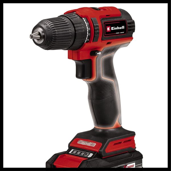 Einhell TE-CD 18/40 Li BL (2x2.0 Ah), Kömürsüz Akülü Vidalama Kiti