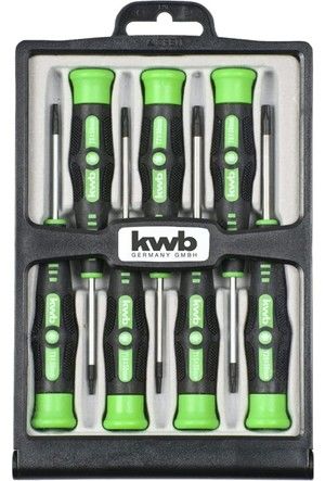 Kwb KWB 146400 Elektronikci tornavida seti, 7-parçalı