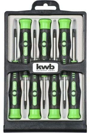 Kwb KWB 146400 Elektronikci tornavida seti, 7-parçalı