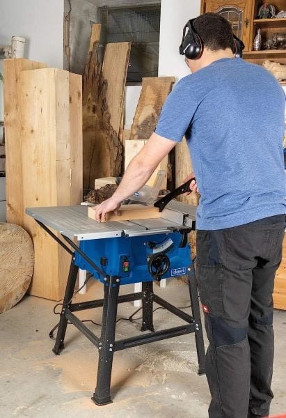 Scheppach Hs 100s Kayar Tablalı 2000 w Yatar Daire  testere tezgahı