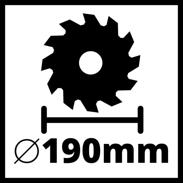 Einhell TE-CS 190/1, Daire Testere 4331005