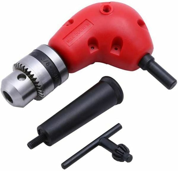 Açılı anahtarlı  matkap mandren 3/8 10mm  üç çene.köşe matkap mandren