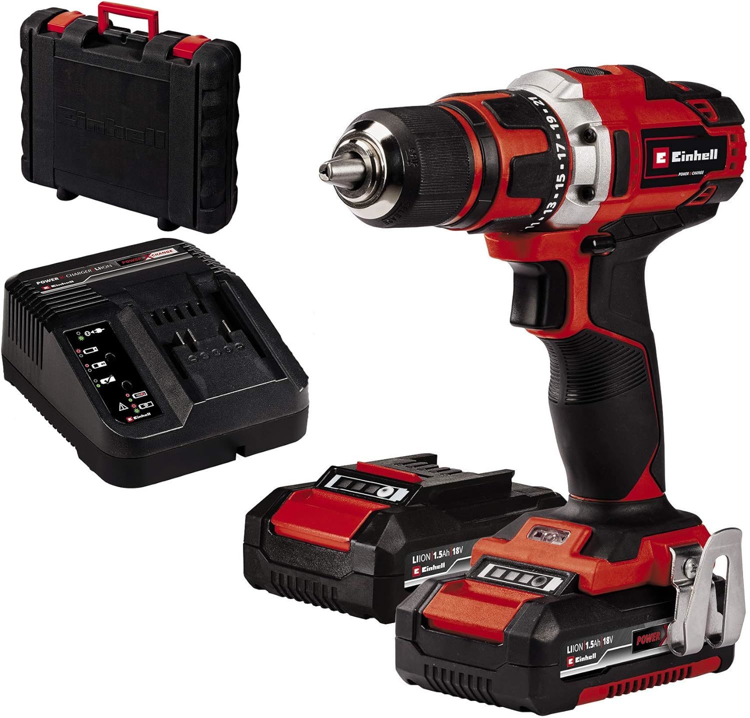Einhell TE-CD 18/40-1 Li (2x1,5 Ah), Akülü Vidalama-4513939