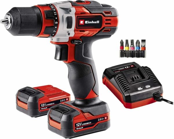 Einhell TE-CD 12/1 Li (2x2,0 Ah), Akülü Vidalama [Enerji Sınıfı A]