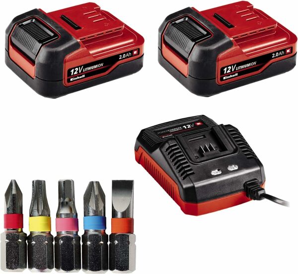 Einhell TE-CD 12/1 Li (2x2,0 Ah), Akülü Vidalama [Enerji Sınıfı A]