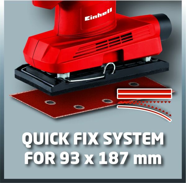 Einhell TC-OS 1520, Titreşim Zımpara