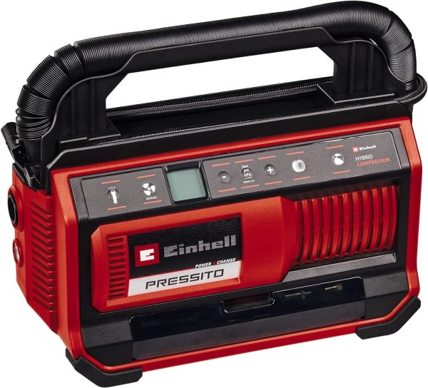 Einhell PRESSITO 18/25 Hybrid, Akülü-Elektrikli Kompresör-4020430