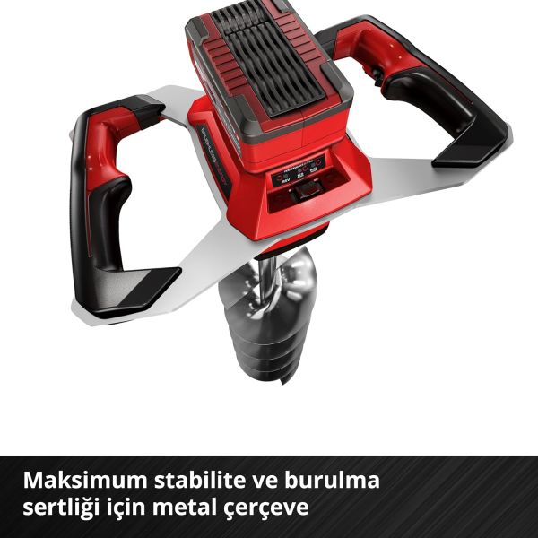 Einhell GP-EA 18/150 Li BL - Solo, Akülü Toprak Burgu Makinesi - 3437000