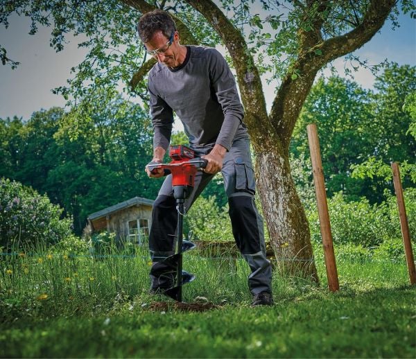 Einhell GP-EA 18/150 Li BL - Solo, Akülü Toprak Burgu Makinesi - 3437000