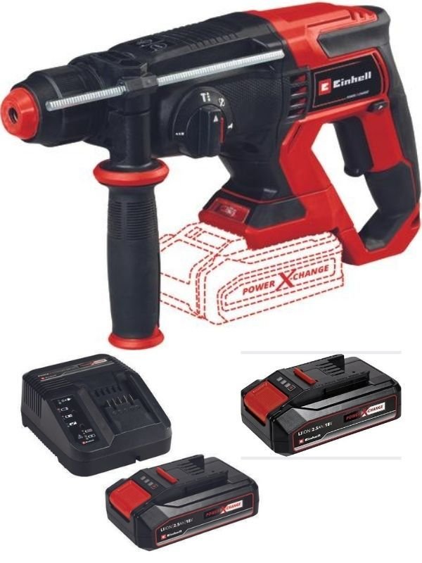 Einhell TE-HD 18/20 li 2x2.5ah çift Akülü Çantalı Darbeli Matkap Vidalama