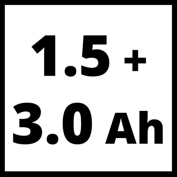 Einhell TC-TK 18 Li Kit (CD+AG) (1x1,5 Ah + 1x3,0 Ah), Kombo Set