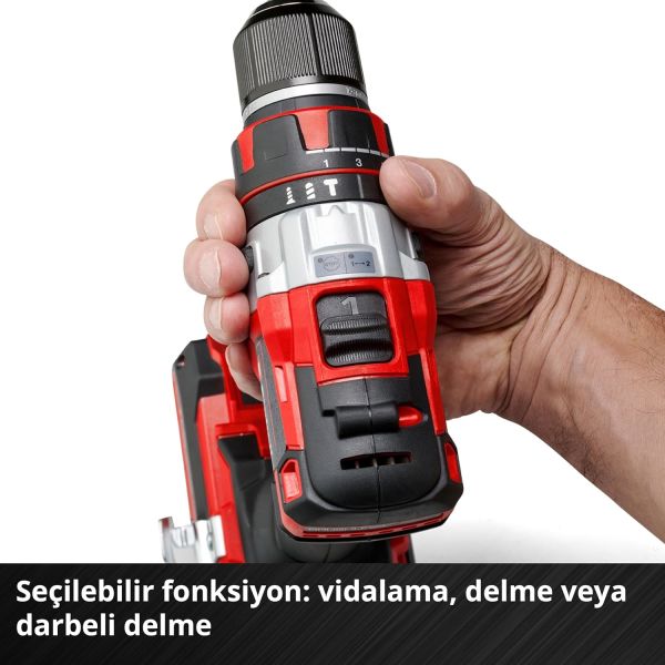Einhell  TP-CD 18/80 Li-i BL - Solo Profesyonel Akülü Darbeli Matkap 80 nm