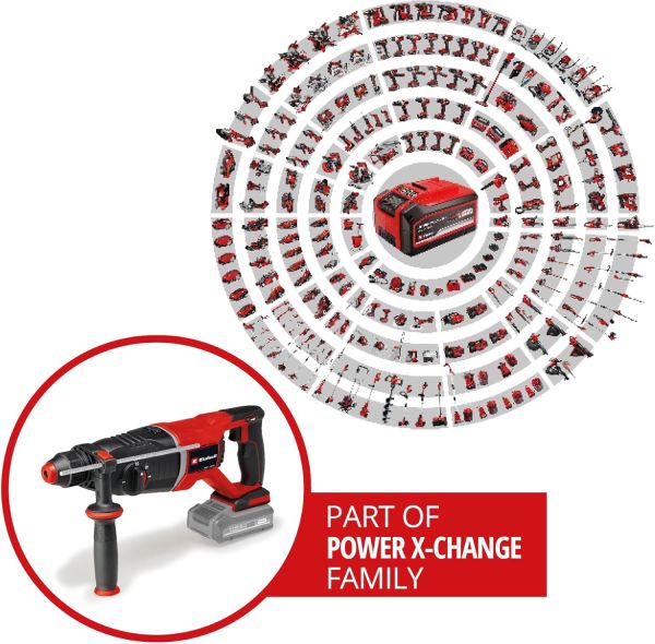 Einhell TP-HD 18/26 D Li BL - Solo, Kömürsüz Akülü Kırıcı Delici (Akü ve şarj cihazı dahil değildir) - 4514270