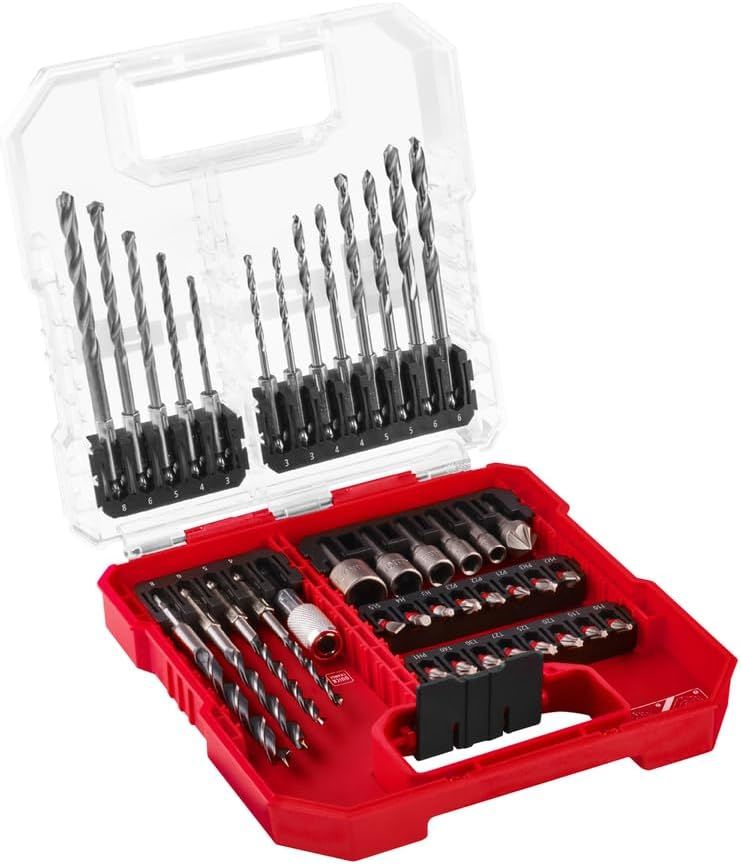 Einhell 40 Parça Delici ve vidalama uç seti L-CASE kutu